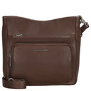 Mandarina Duck Mellow Leather - Umhängetasche M 30 cm (milk chocolate)