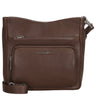 Mandarina Duck Mellow Leather - Umhängetasche M 30 cm (milk chocolate)