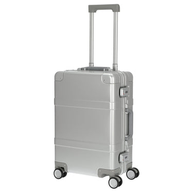 NINETYGO Metal - 4 - Rollen - Kabinentrolley S 55 cm (silber) - Markenkoffer