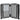 NINETYGO Modern - 4 - Rollen - Kabinentrolley S 55 cm (schwarz) - Markenkoffer