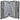 NINETYGO Modern - 4 - Rollen - Trolley L 78.5 cm (grau) - Markenkoffer