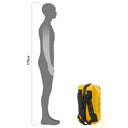 Ortlieb Duffle 40 - Reisetasche/ Rucksack 53 cm (yellow black) - Markenkoffer