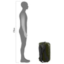 Ortlieb Duffle 40 - Reisetasche/ Rucksack 53 cm (yellow black) - Markenkoffer