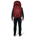 Osprey Aura AG 65 Women WXS/S - Trekkingrucksack 82 cm (berry sorbet red) - Ansicht 11