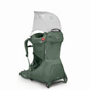 Osprey Poco Little Child Carrier + Raincover - Kindertrage (Kraxe) (koseret green) - Markenkoffer