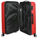 Paradise by CHECK.IN Kingston - 4 - Rollen - Trolley Set 3tlg. (rot) - Markenkoffer