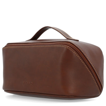Picard Toscana - Kulturbeutel 24 cm Rindleder (kastanie) - Markenkoffer