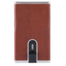 Piquadro Black Square - Kreditkartenetui 5cc 10 cm (brown)