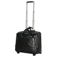 Piquadro Blue Square - 2 - Rollen - Businesstrolley 42 cm (black) - Markenkoffer