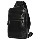 Piquadro Blue Square - Umhängetasche 30.5 cm (black) - Ansicht 2