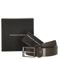 Porsche Design Grain - Gürtel 35 mm (dark brown, 120) - Ansicht 2