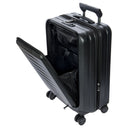 Porsche Design Roadster Hardcase - 4 - Rollen - Kabinentrolley mit Vortasche S 55 cm (black matt) - Markenkoffer