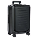 Porsche Design Roadster Hardcase - 4 - Rollen - Kabinentrolley mit Vortasche S 55 cm (black matt) - Markenkoffer