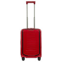 Porsche Design Roadster Hardcase - 4 - Rollen - Kabinentrolley mit Vortasche S 55 cm (carminrot) - Markenkoffer
