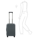 Porsche Design Roadster Hardcase - 4-Rollen-Kabinentrolley S 55 cm (grey matt) - Ansicht 7