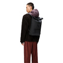 Rains Rolltop - Rucksack 16" 48 cm (black grain) - Markenkoffer