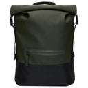 Rains Trail Rolltop - Rucksack 15" 47 cm (green) - Markenkoffer