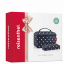 reisenthel beautycase set - Geschenkset 2tlg. (metallic dots blue) - Markenkoffer