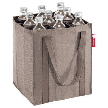 reisenthel bottlebag Flaschen - Tragetasche (herringbone mokka) - Markenkoffer