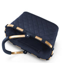 reisenthel carrybag - Einkaufskorb (frame rhombus midnight gold) - Markenkoffer