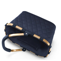 reisenthel carrybag - Einkaufskorb (frame rhombus midnight gold) - Markenkoffer