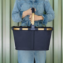 reisenthel carrybag - Einkaufskorb (midnight gold) - Markenkoffer