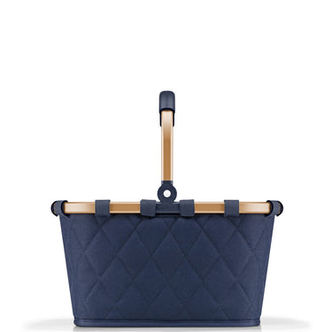 reisenthel carrybag xs - Einkaufskorb 21 cm (frame rhombus midnight gold) - Markenkoffer