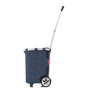 reisenthel carrycruiser - Einkaufstrolley 47.5 cm (herringbone dark blue) - Markenkoffer