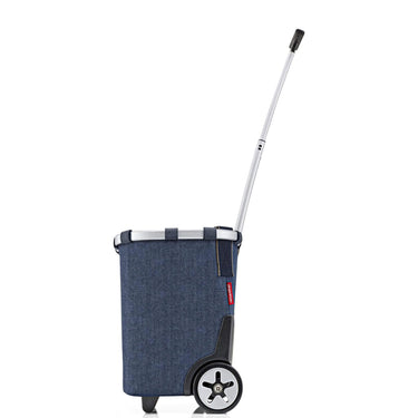 reisenthel carrycruiser - Einkaufstrolley 47.5 cm (herringbone dark blue) - Markenkoffer