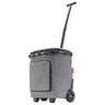 reisenthel carrycruiser plus - Einkaufstrolley recycelt PET 52.5 cm (frame twist silver) - Markenkoffer