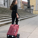 reisenthel citycruiser - Einkaufstrolley 55 cm (twist maroon) - Markenkoffer