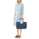 reisenthel loopshopper M / Shopper 40 cm (herringbone dark blue) - Markenkoffer