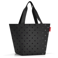 reisenthel shopper M - Shopper 51 cm (glossy dots black) - Markenkoffer