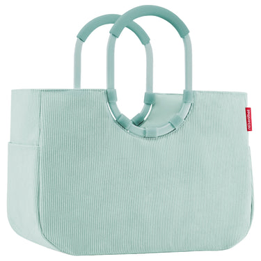 reisenthel shopping loopshopper L - Einkaufstasche mit Bügel 46 cm (cord mint) - Markenkoffer