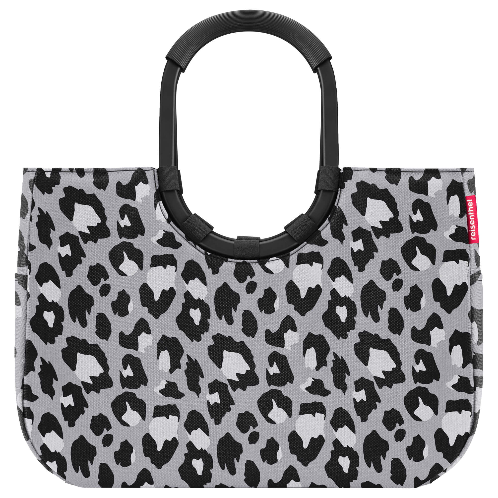 reisenthel Loopshopper L frame leo nero – Elegante Einkaufstasche