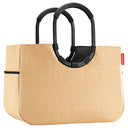 reisenthel shopping loopshopper L - Einkaufstasche mit Bügel 46 cm (frame raffia black) - Ansicht 2