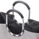 reisenthel shopping loopshopper L - Einkaufstasche mit Bügel 46 cm (herringbone grey) - Ansicht 3