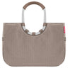 reisenthel shopping loopshopper L - Einkaufstasche mit Bügel 46 cm (herringbone) - Markenkoffer