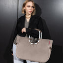 reisenthel shopping loopshopper L - Einkaufstasche mit Bügel 46 cm (herringbone) - Markenkoffer