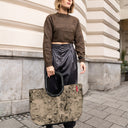 reisenthel shopping loopshopper L - Einkaufstasche mit Bügel 46 cm (jacquard brown) - Ansicht 6