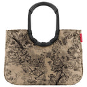 reisenthel shopping loopshopper L - Einkaufstasche mit Bügel 46 cm (jacquard brown)