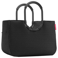 reisenthel shopping loopshopper L - Einkaufstasche mit Bügel 46 cm (mesh black) - Markenkoffer