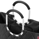 reisenthel shopping loopshopper L - Einkaufstasche mit Bügel 46 cm (rhombus black) - Markenkoffer