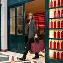 reisenthel shopping loopshopper L - Einkaufstasche mit Bügel 46 cm (twist maroon) - Ansicht 5