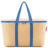 reisenthel thermo coolerbag - Kühltasche 44.5 cm (raffia blue) - Markenkoffer