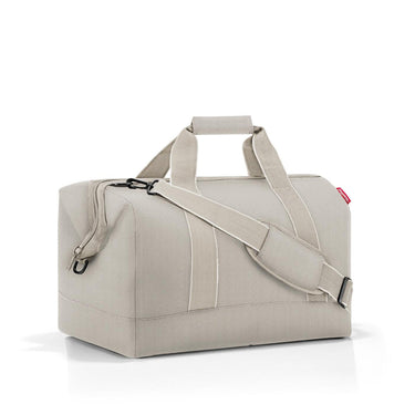 reisenthel travelling allrounder L - Reisetasche 48 cm (herringbone sand) - Markenkoffer