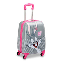 Roncato Looney Tunes Kids - 4-Rollen-Kindertrolley 44 cm (Bugs Bunny Grigio) - Ansicht 2