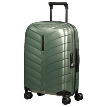 Samsonite Attrix - 4 - Rollen Kabinentrolley S 55 cm erw. (basil green) - Markenkoffer