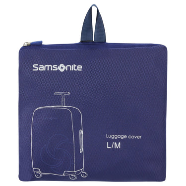Samsonite Foldable Kofferschutzhülle M/L - Regenhülle (midnight blue) - Markenkoffer