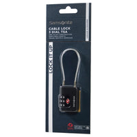 Samsonite TA Revolution Cablelock 3 Dial - Schloss (black) - Ansicht 3